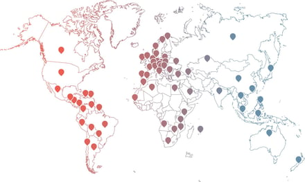 TTI Success Insights Global Map