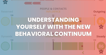 Understanding Yourself with the New Behavioral Continuum | Behaviors