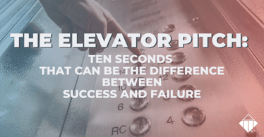 The elevator pitch: ten seconds that can be the difference between success and failure | Skills Development